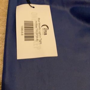 Zyia Blue Metallic Light and Tight Hi Rise